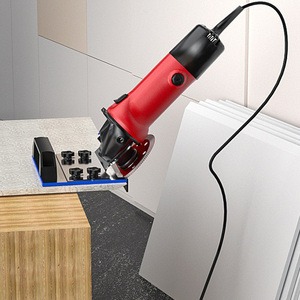 Herramienta de biselado de azulejos de acero de 45 grados DIY OEM - Soporte <span class=keywords><strong>para</strong></span> amoladora angular <span class=keywords><strong>para</strong></span> corte de cerámica y piedra con 3 años de garantía - Product Image 1