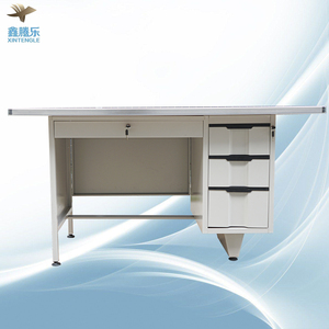 Thiết kế hiện đại thép bàn văn phòng với 3 ngăn kéo giá thấp kim loại máy tính bàn - Product Image 1