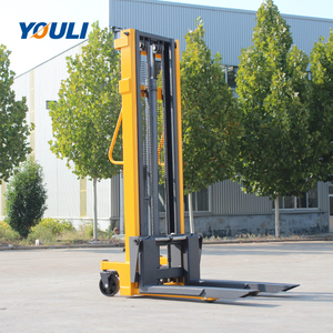 Pallet 1ton 2ton Hand Hydraulic <b>Manual</b> Stacker 1.6meter Hand Lift <b>Forklift</b> - Product Image 6