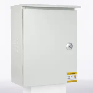 High Quality OEM Outdoor Electrical Enclosure Control Panel Box Customizable Metal Power Distribution Cabinet
