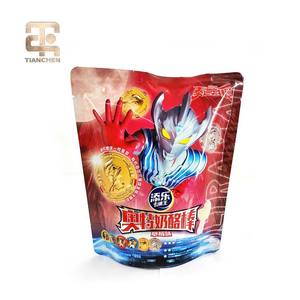 โรงงานขายส่งถุงซิปล็อคแบบตั้งได้ TianChen PET/PE สำหรับอาหารสัตว์เลี้ยง บะหมี่ หมากฝรั่ง ป้องกันความชื้น บรรจุภัณฑ์ปรับแต่งได้ - Product Image 5
