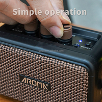 Amplificateur de guitare électrique miniature AROMA AG-04 5W, idéal pour la pratique, nouveau modèle, prix usine