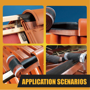 Chống whoasle 5 chạy mét chiều rộng 310 mm Vent Ridge băng cho tối ưu mái Ridge bảo hiểm, siêu BUTYL dính - Product Image 4