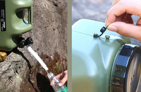 Refroidisseur d'eau extérieur 10L Conteneur de réservoir d'eau de camping réutilisable avec robinet pour les urgences de voyage et de véhicule