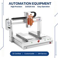 Machine de distribution automatique de colle AB CNC de haute précision pour bureau, robot distributeur à trois axes