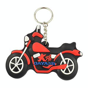Trending Producten Nieuwkomers Promotionele Kinderen 3d Gesneden Pvc Rubber Plastic Sleutelhangers Karabijnhaak Aangepaste Motorfiets Sleutelhangers - Product Image 6
