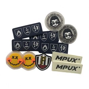 Protection de l'environnement, étiquette personnalisée en PVC souple 3D, silicone gaufré, logo personnalisé pour vêtements, chapeaux - Product Image 2