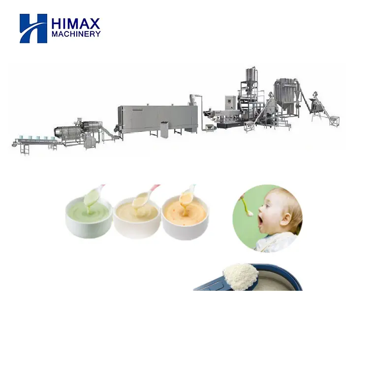 Healthy nutritional baby food instant nutrition powder food making machine baby food product line