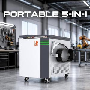 Machine de soudage laser 5-en-1 efficace de 1500 W, système de soudage laser à fibre avec plusieurs modes pour la fabrication d'acier et d'aluminium - Product Image 2