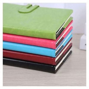 A5 <b>Spiral</b> <b>Bound</b> PU Leather Silk Screen Printed Business Custom Student Composition <b>Notebook</b> - Product Image 2