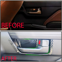 Accessoires intérieurs de voiture : Cache-poignée intérieur, garniture de panneau, protection de poignée de porte, kits de carrosserie pour 4Runner TRD Sport 2025
