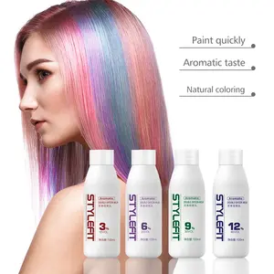 Vente en gros d'émulsion oxydante crème peroxyde pour les cheveux développeur de couleur pour les cheveux professionnel