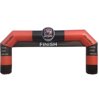 Arc carré gonflable personnalisé de Guangzhou arc de course gonflable arc de château gonflable avec LOGO
