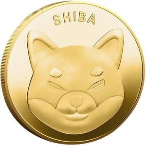 Moneda de Oro de Shiba Shib, moneda de Shiba Inu de Kita, coleccionistas conmemorativos, monedas chapadas en oro de recuerdo - Product Image 2