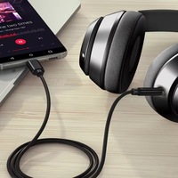 Câble audio auxiliaire USB-C 3,5 mm, adaptateur répartiteur USB-C 3,5 mm, extension stéréo 1 m, câble auxiliaire pour voiture et ordinateur
