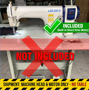 Used Juki-8700D Direct Drive Industrial Lockstitch <b>Sewing</b> <b>Machine</b> with Automatic Thread Trimmer 650 Sti/min 11mm Thickness - Product Image 1