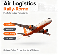 Transitaire aérien Italie Rome, livraison aérienne à domicile, suivi en temps réel, vols stables et livraison de marchandises sécurisée