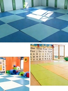 Alfombra de Juego Personalizada para Niños, Alfombra de <span class=keywords><strong>Gimnasio</strong></span> para Bebés, de PU, con Soporte, para el Hogar, <span class=keywords><strong>Gimnasio</strong></span> Interior para Bebés, Desarrollo Sensorial y Físico - Product Image 5