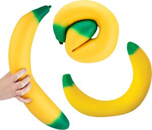 GL Party Favor Supply Giocattoli Sensoriali per Bambini, Giocattoli Antistress Fidget, Giocattoli Squishy Giganti a Forma di Banana Estensibili e Spremibili - Product Image 2