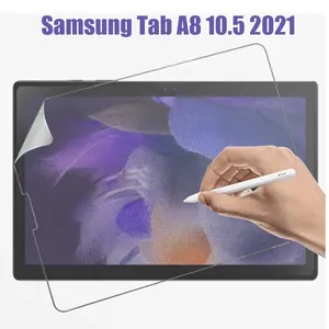 עבור Samsung Galaxy Tab A8 10.5 2021 מסך מגן נייר כמו סרט Tab 8 10.5 ''SM-X200 X205 כתיבה ציור רך סרט