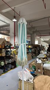 Paraguas de arco de <span class=keywords><strong>playa</strong></span> al aire libre moderno personalizable seta borla protección solar patio Centro Pilar paraguas hoteles hospitales - Product Image 2