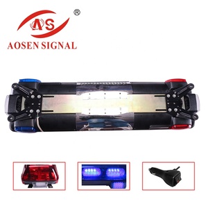 Thanh đèn cảnh báo tuần tra LED lớn nhấp nháy với loa còi 100W - Product Image 6