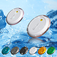 Findmy Traceur GPS Portable Mini Bluetooth pour Animaux de Compagnie Longue Portée Collier Étanche IP67 MFI iOS Android Réseau 4G Voyage