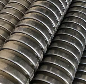 גלגל גומי כבד לתעשיית מסועים, גלגלת ריפוד, אביזרים, גלגלת נשיאה וחזרה ללא הנעה, חיכוך נמוך - Product Image 3