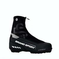 Bottes de ski à roulettes imperméables haut de gamme BS pour hommes et femmes - Noir Taille 30-47 - Sports de neige et de glace