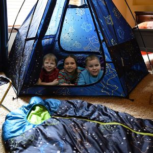 Originale fabbrica bagliore nel buio mummia <span class=keywords><strong>sacco</strong></span> <span class=keywords><strong>a</strong></span> <span class=keywords><strong>pelo</strong></span> per bambini giovani impermeabile resistente all'acqua per il campeggio - Product Image 6