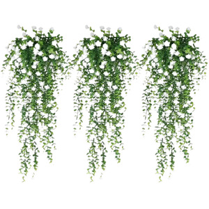 Artificial <b>Eucalyptus</b> Vine 200cm+ Single <b>Branch</b> Plastic Greenery For Home Outdoor Decor - Product Image 5