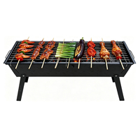 Barbecue portable pliable en acier Corten robuste pour extérieur, idéal pour la vente en Chine