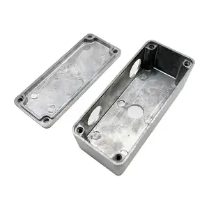 Trung Quốc nhôm tùy chỉnh CNC gia công guitar hiệu ứng stompbox đạp bao vây hộp tùy chỉnh Guitar Die Cast hộp đạp bao vây