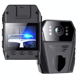 Caméra corporelle industrielle antichoc en ABS rigide avec clip dorsal, enregistrement en boucle, compression H.264, audio synchrone, pour applications juridiques et vidéo (DV) - Product Image 1