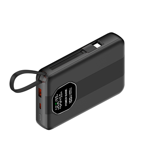 Banco de Energía de 100W y 20000mAh con Carga Rápida PD, Cargador Portátil con Cable Tipo-C Integrado y Pantalla Digital - Product Image 4