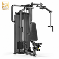 Machine à exercices pectoraux ZY Chest Fly avec système de poids sélectionnables pour la musculation en salle de sport et centre de fitness