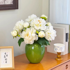 Vase en céramique <span class=keywords><strong>Art</strong></span> Déco haut de gamme, nouveau, petit, en porcelaine craquelée, écologique, pour table, avec un design <span class=keywords><strong>Art</strong></span> Déco distinctif - Product Image 1