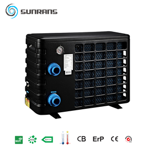 Bomba de Calor de Acero Inoxidable Sunrans con Ventilador Horizontal para Calentar Piscinas, Inversor de Ahorro de Energía para Uso Doméstico y Hotelero - Product Image 4