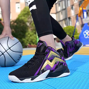 Zapatillas Deportivas Retro para Hombre, con Cordones, de Malla, Blancas, de Talla Grande, Transpirables, Antideslizantes, Impermeables, Casuales - Product Image 6