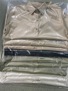 <span class=keywords><strong>Camicette</strong></span> YiXin per Donne 2025, Camicetta in Seta Satinata a Maniche Lunghe, Bianca, per Ufficio e Business Casual - Product Image 6