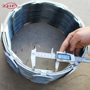 Fil de fer barbelé galvanisé professionnel de sécurité fabriqué en Chine, bobine de fil de fer barbelé croisé - Product Image 5