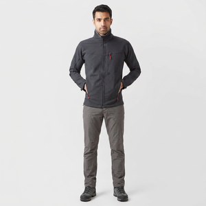 Veste coupe-vent légère et décontractée en softshell, veste bomber, veste de pilote de chasse - Product Image 1