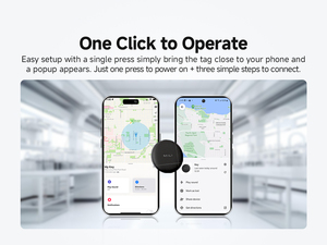 MiLi LiTag <span class=keywords><strong>Duo</strong></span> : Balise Intelligente Double Système Compatible Apple Find My & <span class=keywords><strong>Google</strong></span> Find My Device, Traceur Étanche IPX65 <span class=keywords><strong>pour</strong></span> iOS et Android - Product Image 3