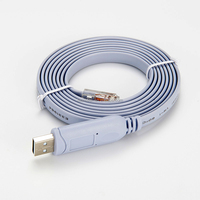 Cable USB para Consola de 6 pies, Azul, USB a RJ45, Compatible con Routers NETGEAR, Ubiquiti, LINKSYS, TP-Link, D-link, H3C