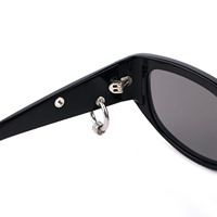 Lunettes de soleil polarisées Y2K pour femmes, faites à la main en acétate, personnalisables, de haute qualité, avec accessoires en métal, vente en gros HA24556