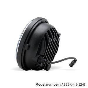 12-48 В герметичный луч 4,5 дюймов Круглая светодиодная фара с разъемом Higo полностью белый Halo для электрического велосипеда Super73 - Product Image 5