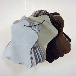 Cuir Chamis noir résistant aux déchirures et à l'abrasion, rouleaux de cuir PVC, simili cuir PVC - Product Image 3