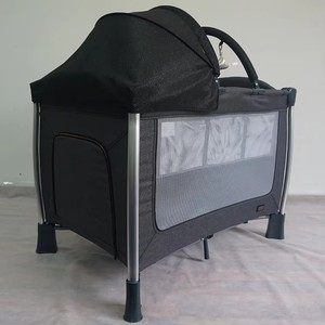 <span class=keywords><strong>Culla</strong></span> da Viaggio Pieghevole in Metallo <span class=keywords><strong>Design</strong></span> Europeo, Lettino per Neonati e Bambini per Uso Interno, Camera da Letto, Asilo, Campeggio all'Aperto e Hotel - Product Image 5