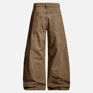 High Street Wear Boys & Men's Women's Vintage Medium Wash Mid Waist Straight Cotton Denim <b>Jeans</b> - Product Image 1