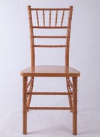 Chaises Chiavari en bois populaires pour les restaurants, les mariages, les fêtes et les événements - Design moderne, empilables, utilisation intérieure/extérieure